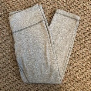 Heather Gray Lululemon Leggings Sz 6